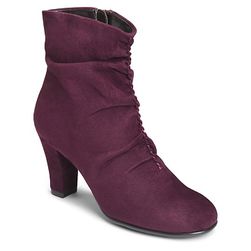 Incaltaminte Femei Aerosoles Good Role Bootie Burgundy