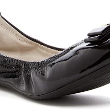 Cole Haan Manhattan Ballet Flat - Wide Width BLACK PATE