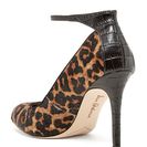 Incaltaminte Femei Sam Edelman Ciara Genuine Calf Hair Ankle Strap Pump LEOPARD