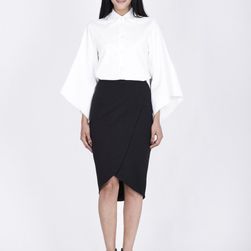 Fusta lalea, neagra, Poelle