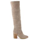 Incaltaminte Femei Steve Madden Saudy Wide Calf Over The Knee Boot Taupe