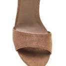 Incaltaminte Femei CheapChic Two To Tassel Chunky Faux Suede Heels Natural