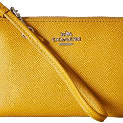 COACH Corner Zip SV/Flax