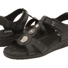 Walking Cradles Venice Black Leather