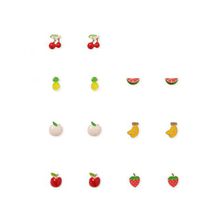 Bijuterii Femei Forever21 Fruit Stud Set Goldmulti