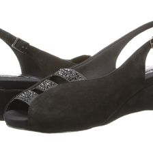 J. Renee Hannel Black Suede