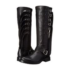 Incaltaminte Femei Frye Veronica Strap Tall Black Tumbled Full Grain