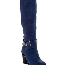 Incaltaminte Femei Fergie Dune Tall Boot NAVY