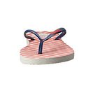 Incaltaminte Femei Havaianas Slim Retro Flip Flops WhiteBlue