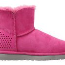 Incaltaminte Femei UGG Mini Bailey Button Geo Perf Furious Fuchsia Twinface