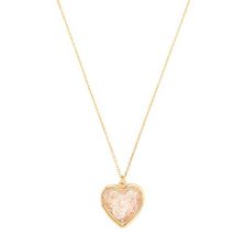 Bijuterii Femei Forever21 Heart Pendant Necklace Goldpink