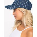 Accesorii Femei CheapChic Vertical Distressed Rhinestone Denim Cap Med Wash Denim