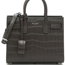 Saint Laurent Ysl Nano Sac De Jour Bag COAL