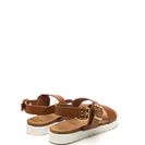 Incaltaminte Femei CheapChic All Day Event Strappy Flatform Sandals Whisky