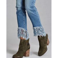 Incaltaminte Femei Forever21 Sbicca Suede Booties Green