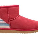 Incaltaminte Femei UGG Classic Mini Serape Sunset Red Twinface
