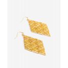 Bijuterii Femei CheapChic Diamond Filigree Drop Earring Met Gold