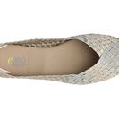 Incaltaminte Femei Easy Spirit Gibby Ballet Flat Silver Metallic
