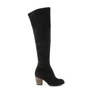 Incaltaminte Femei Crown Vintage Pilot Over The Knee Boot Black