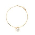 Bijuterii Femei Forever21 Faux Gem Collar Necklace Goldclear