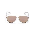 Accesorii Femei GUESS Mixed-Media Aviator Sunglasses white metallic