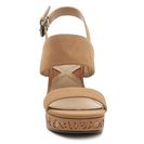 Incaltaminte Femei Adrienne Vittadini Croome Wedge Sandal Nude