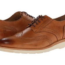 Incaltaminte Femei Frye Jade Wingtip Tan Smooth Vintage Pull Up