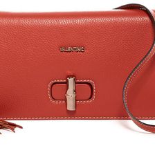 Valentino By Mario Valentino Elsa Leather Crossbody RUST