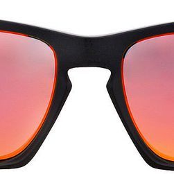 Oakley Sliver Asia Fit Sport Sunglasses - Matte Black / Ruby Iridium N/A