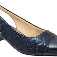 Trotters Dea Navy Quilted