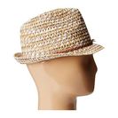 Accesorii Femei Steve Madden Tonal Fedora Hat Natural