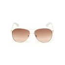Accesorii Femei GUESS Pop Color Aviator Sunglasses rose gold