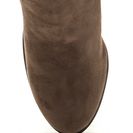 Incaltaminte Femei CheapChic Continental Divide Cut-out Block Booties Taupe
