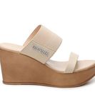 Incaltaminte Femei Athena Alexander Merrit Wedge Sandal Beige