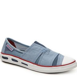 Incaltaminte Femei Columbia Vulc N Vent Slip-On Sneaker Blue