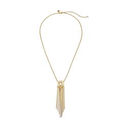 Rebecca Minkoff Stone Burst Necklace Gold Toned/Crystal