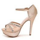 Incaltaminte Femei DeBlossom Vice-222 Sandal Gold Metallic