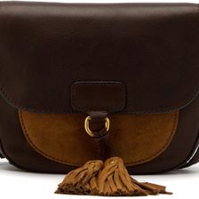 Frye Clara Saddle Dark Brown