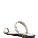 Incaltaminte Femei Italian Shoemakers Gisele Embellished Sandal PEWTER