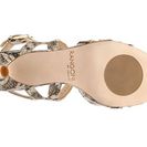 Incaltaminte Femei Rangoni by Amalfi Crispino Printed Slingback Sandal Ivory