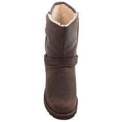 Incaltaminte Femei UGG UGG Australia Maddox Leather Boots BLACK (01)