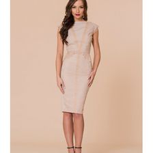 Rochie nude, de ocazie, Julie, Nicole Enea