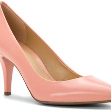 Michael Kors MK Flex Mid Pump Pale Pink Leather