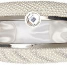 Incaltaminte Femei Lulu Townsend Lulu Townsend Oval Pearl Clutch IvorySilver