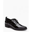 Incaltaminte Femei Forever21 Faux Patent Leather Oxfords Black