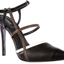 Fendi Heel Sandals Nappa Black