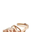 Incaltaminte Femei Lucky Brand Aubree Ankle Strap Flat Sandal BLUSH SUEDE
