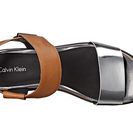 Incaltaminte Femei Calvin Klein Cadan SilverAlmond Tan Metallic BoxLeather