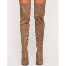 Incaltaminte Femei CheapChic All Talk Boot TaupeKhaki