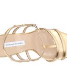 Incaltaminte Femei Diane Von Furstenberg Viola Too Gold Metallic NappaClear PVC